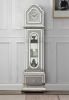 Noralie Mirrored & Faux Diamonds Grandfather Clock W/Led