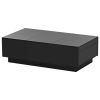 [VIDEO provided] ON-TREND Coffee Table with 2 large Hidden Storage Compartment, Extendable Cocktail Table with 2 Drawers