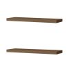 Mahogany Floating Shelf