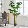 59 Inch Artificial Monstera Tree