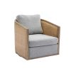 COOLMORE Swivel Barrel Chair, Comfy Round Accent Sofa Chair for Living Room, 360 Degree Swivel Barrel Club Chair, Leisure Arm Chair for Nursery, Hotel