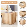 Elevate your living space with this square modern MDF coffee table that showcases smooth