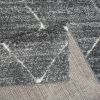 Talas Trellis Area Rug in Grey and Cream