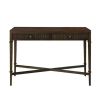 Fluted 2-drawer Storage Console Table
