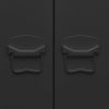 Industrial Bookshelf Anthracite 31.5"x12.6"x70.9" Steel