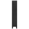 Industrial Bookshelf Anthracite 31.5"x12.6"x70.9" Steel