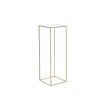VEVOR 2PCS 31.5inch High Wedding Flower Stand, With Acrylic Laminate,Metal Vase Column Geometric Centerpiece Stands