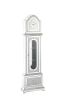 Noralie Mirrored & Faux Diamonds Grandfather Clock W/Led