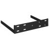Floating Wall Shelves 2 pcs Oak 9.1"x9.3"x1.5" MDF