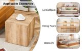 Elevate your living space with this square modern MDF coffee table that showcases smooth