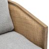 COOLMORE Swivel Barrel Chair, Comfy Round Accent Sofa Chair for Living Room, 360 Degree Swivel Barrel Club Chair, Leisure Arm Chair for Nursery, Hotel