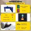 Pottery Wheel, 14in Ceramic Wheel Forming Machine, 0-300RPM Speed 0-7.8in Lift Table Electric Clay Machine