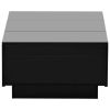 [VIDEO provided] ON-TREND Coffee Table with 2 large Hidden Storage Compartment, Extendable Cocktail Table with 2 Drawers