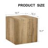 Elevate your living space with this square modern MDF coffee table that showcases smooth