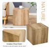Elevate your living space with this square modern MDF coffee table that showcases smooth