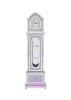 Noralie Mirrored & Faux Diamonds Grandfather Clock W/Led
