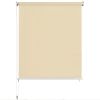 Outdoor Roller Blind 137.8"x55.1" Cream