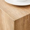 Elevate your living space with this square modern MDF coffee table that showcases smooth