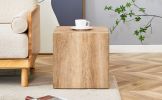 Elevate your living space with this square modern MDF coffee table that showcases smooth