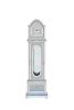 Noralie Mirrored & Faux Diamonds Grandfather Clock W/Led