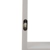 Bookshelf, Freestanding Wood Open Bookcase with 5 Cubes, with 2 keyhole hangers