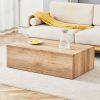 Elevate your living space with this modern MDF coffee table that showcases smooth