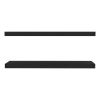 Ecco 31.5" Wide Floating Shelves Set of 2, Shelves for Wall Decor for Bedroom, Bathroom Storage Shelves, Book Shelves for Living Room
