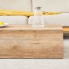 Elevate your living space with this modern MDF coffee table that showcases smooth