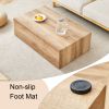 Elevate your living space with this modern MDF coffee table that showcases smooth