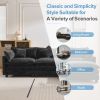 112.2" L-Shape Chenille Upholstered Sofa for Living Room Modern Luxury Sofa Couch with Ottoman and 5 Pillows for Living Room
